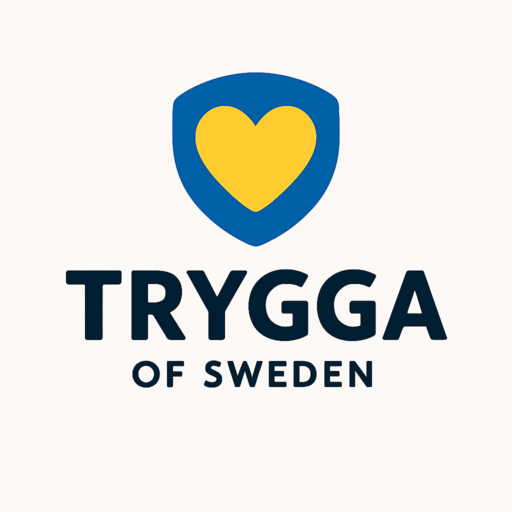 Trygga of Sweden logotyp